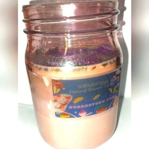 Hand crafted limited edition Mermaid Tales dessert candle 13.5 oz